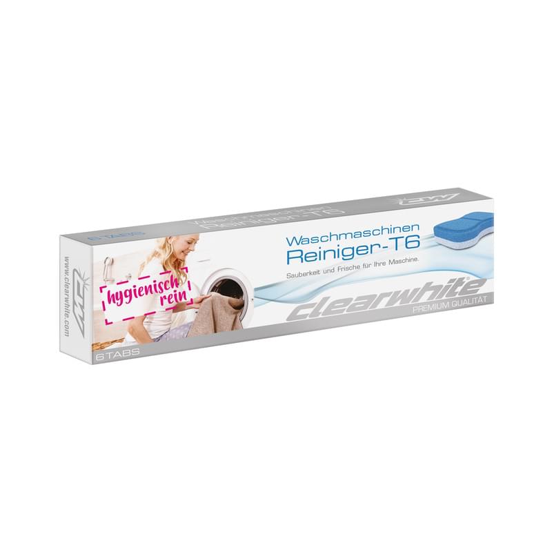 clearwhite Waschmaschinenreiniger T6 6 Tabs/Packung