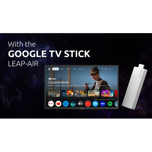 Passerelle multimédia Strong LEAP-UNA Stick Google TV 4K Chromecast