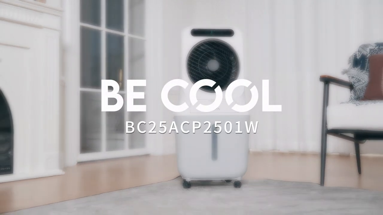 BE COOL Luftkühler Mit WiFi - 25L Tank Für Langanhaltende Frische